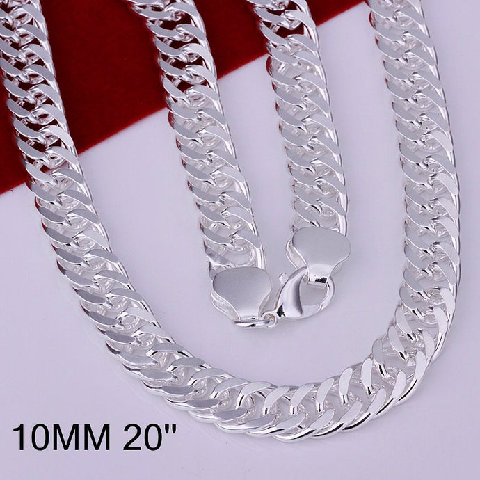 Silver Necklace N039