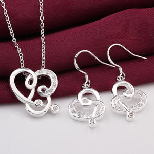 Silver Jewelry Sets S682